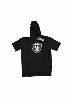 Raiders Official Team Short Sleeve Hoodie